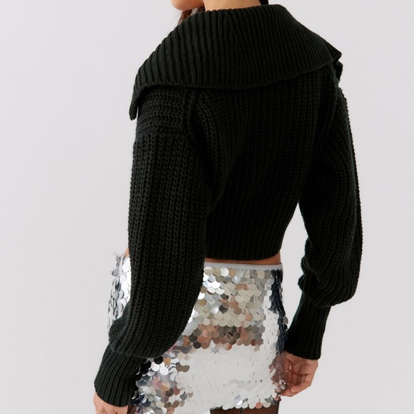 UO Sunny Collared Zip-Up Cardigan - Picture 2 of 10